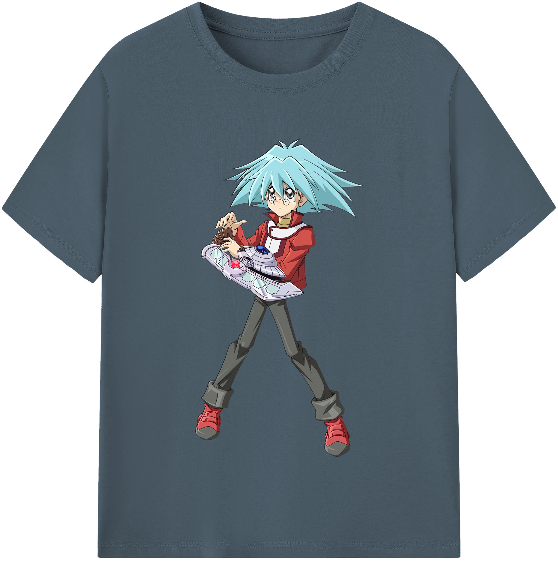 （画像用） 遊☆戯☆王 Yu-Gi-Oh! 綿100％半袖Tシャツ（フロントプリント）